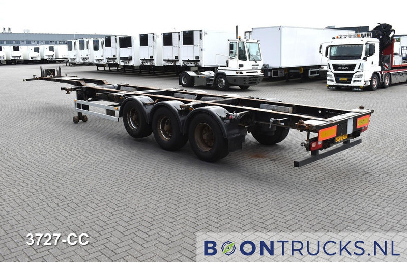 Pacton T3-007 | 2x20-40-45ft HC * FIXED CHASSIS * LIFT AXLE * NL TRAILER - Semirremolque portacontenedore/ Intercambiable: foto 2 Pacton T3-007 | 2x20-40-45ft HC * FIXED CHASSIS * LIFT AXLE * NL TRAILER - Semirremolque portacontenedore/ Intercambiable: foto 2