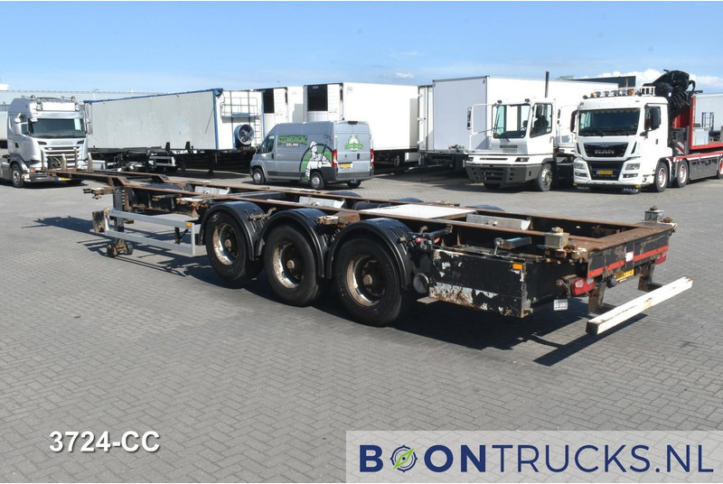 Pacton T3-007 | 2x20-40-45ft HC * LIFT AXLE * BPW * NL TRAILER - Semirremolque portacontenedore/ Intercambiable: foto 3 Pacton T3-007 | 2x20-40-45ft HC * LIFT AXLE * BPW * NL TRAILER - Semirremolque portacontenedore/ Intercambiable: foto 3