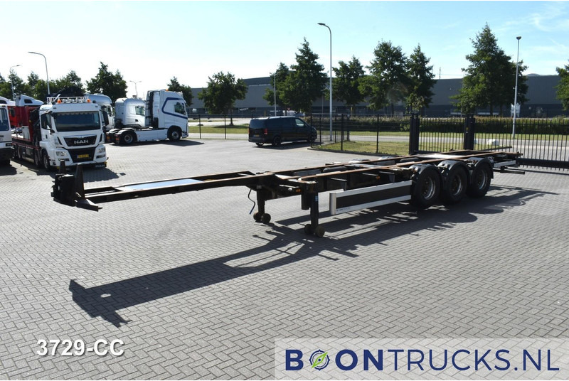 Pacton T3-007 | 2x20-40-45ft HC * LIFT AXLE * NL TRAILER * APK 11-2025 - Semirremolque portacontenedore/ Intercambiable: foto 4 Pacton T3-007 | 2x20-40-45ft HC * LIFT AXLE * NL TRAILER * APK 11-2025 - Semirremolque portacontenedore/ Intercambiable: foto 4