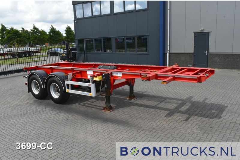 Pacton TXC 233 | 20ft * 2980 Kg * BPW / DRUM * NL TRAILER * 3x AVAILABLE - Semirremolque portacontenedore/ Intercambiable: foto 4 Pacton TXC 233 | 20ft * 2980 Kg * BPW / DRUM * NL TRAILER * 3x AVAILABLE - Semirremolque portacontenedore/ Intercambiable: foto 4