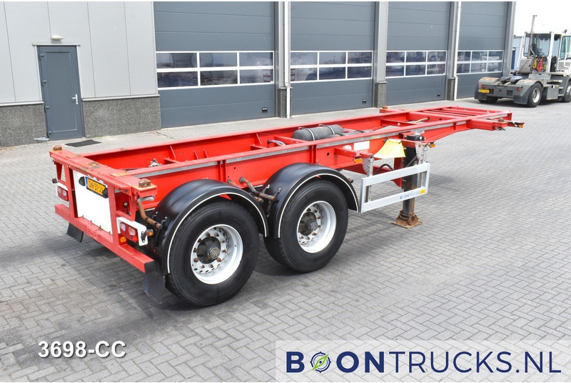 Pacton TXC 233 | 20ft * 2980 Kg * BPW / DRUM * NL TRAILER * 3x AVAILABLE - Semirremolque portacontenedore/ Intercambiable: foto 1 Pacton TXC 233 | 20ft * 2980 Kg * BPW / DRUM * NL TRAILER * 3x AVAILABLE - Semirremolque portacontenedore/ Intercambiable: foto 1