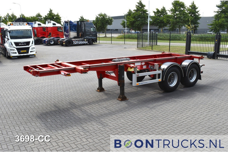 Pacton TXC 233 | 20ft * 2980 Kg * BPW / DRUM * NL TRAILER * 3x AVAILABLE - Semirremolque portacontenedore/ Intercambiable: foto 5 Pacton TXC 233 | 20ft * 2980 Kg * BPW / DRUM * NL TRAILER * 3x AVAILABLE - Semirremolque portacontenedore/ Intercambiable: foto 5