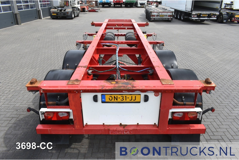Pacton TXC 233 | 20ft * 2980 Kg * BPW / DRUM * NL TRAILER * 3x AVAILABLE - Semirremolque portacontenedore/ Intercambiable: foto 2 Pacton TXC 233 | 20ft * 2980 Kg * BPW / DRUM * NL TRAILER * 3x AVAILABLE - Semirremolque portacontenedore/ Intercambiable: foto 2