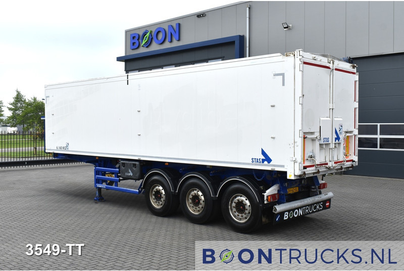 Stas S300CX | TIPPER 53 M³ * AGROSTAR * SAF / DISC * ALU * APK 05-2025 - Semirremolque volquete: foto 3 Stas S300CX | TIPPER 53 M³ * AGROSTAR * SAF / DISC * ALU * APK 05-2025 - Semirremolque volquete: foto 3