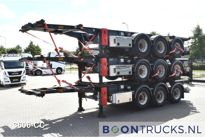 Van Hool 3B0071 € 12750 STACK PRICE | 20-30ft * ADR: FL, AT, OX * 3840 KG * LIFT AXLE - Semirremolque portacontenedore/ Intercambiable: foto 4 Van Hool 3B0071 € 12750 STACK PRICE | 20-30ft * ADR: FL, AT, OX * 3840 KG * LIFT AXLE - Semirremolque portacontenedore/ Intercambiable: foto 4