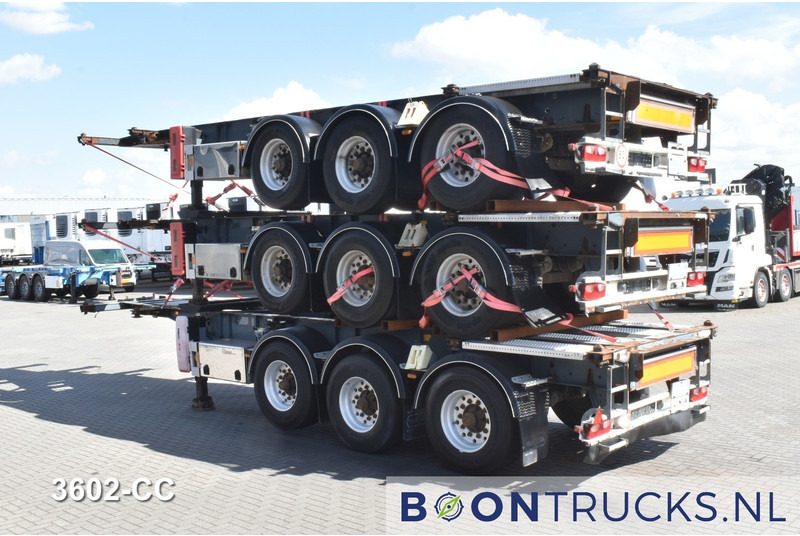 Van Hool 3B0071 STACK PRICE € 12750 | 20-30ft * ADR: FL, AT, OX * 3840 KG * LIFT AXLE - Semirremolque portacontenedore/ Intercambiable: foto 2 Van Hool 3B0071 STACK PRICE € 12750 | 20-30ft * ADR: FL, AT, OX * 3840 KG * LIFT AXLE - Semirremolque portacontenedore/ Intercambiable: foto 2