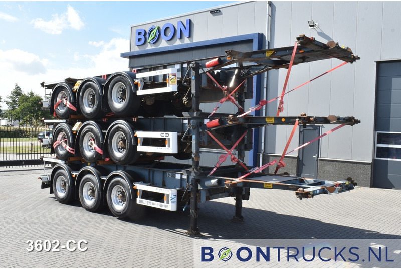 Van Hool 3B0071 STACK PRICE € 12750 | 20-30ft * ADR: FL, AT, OX * 3840 KG * LIFT AXLE - Semirremolque portacontenedore/ Intercambiable: foto 3 Van Hool 3B0071 STACK PRICE € 12750 | 20-30ft * ADR: FL, AT, OX * 3840 KG * LIFT AXLE - Semirremolque portacontenedore/ Intercambiable: foto 3