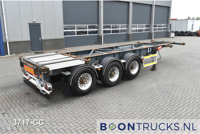 Van Hool 3B0071 TANK CHASSIS | 20-30ft * ADR: FL, AT, OX * 3840 KG * LIFT AXLE - Semirremolque portacontenedore/ Intercambiable: foto 1 Van Hool 3B0071 TANK CHASSIS | 20-30ft * ADR: FL, AT, OX * 3840 KG * LIFT AXLE - Semirremolque portacontenedore/ Intercambiable: foto 1