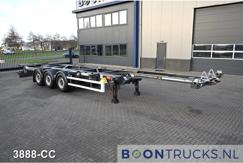 Van Hool A3C002 | 2x20-30-40-45ft HC * LIFT AXLE * DISC BRAKE * EXTENDABLE REAR - Semirremolque portacontenedore/ Intercambiable: foto 4 Van Hool A3C002 | 2x20-30-40-45ft HC * LIFT AXLE * DISC BRAKE * EXTENDABLE REAR - Semirremolque portacontenedore/ Intercambiable: foto 4