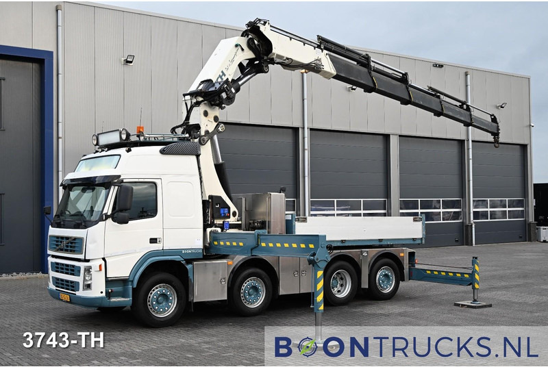 Volvo FM 480 8x2 R + HMF THOR 8520 K5 | 85 T/M CRANE * WINCH * MANUAL * NL TRUCK * TOP! - Camión grúa: foto 1 Volvo FM 480 8x2 R + HMF THOR 8520 K5 | 85 T/M CRANE * WINCH * MANUAL * NL TRUCK * TOP! - Camión grúa: foto 1