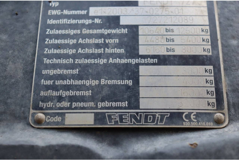 Tractor Fendt 718: foto 20