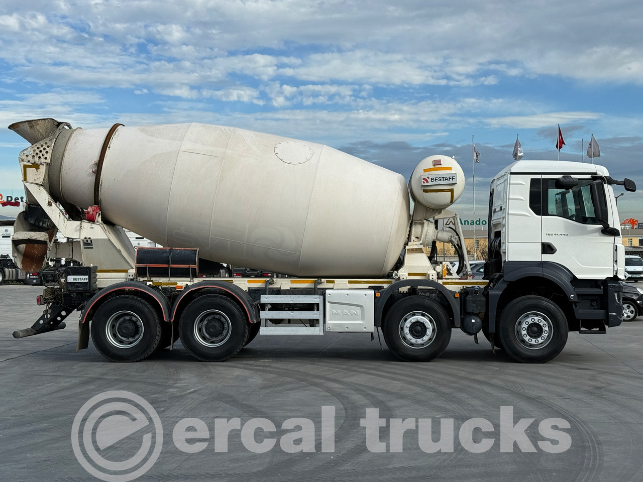 MAN 2024 TGS 41.440 /AUTO -AC-8X4 EURO 6 CONCRETE MIXER - Camión hormigonera: foto 4 MAN 2024 TGS 41.440 /AUTO -AC-8X4 EURO 6 CONCRETE MIXER - Camión hormigonera: foto 4