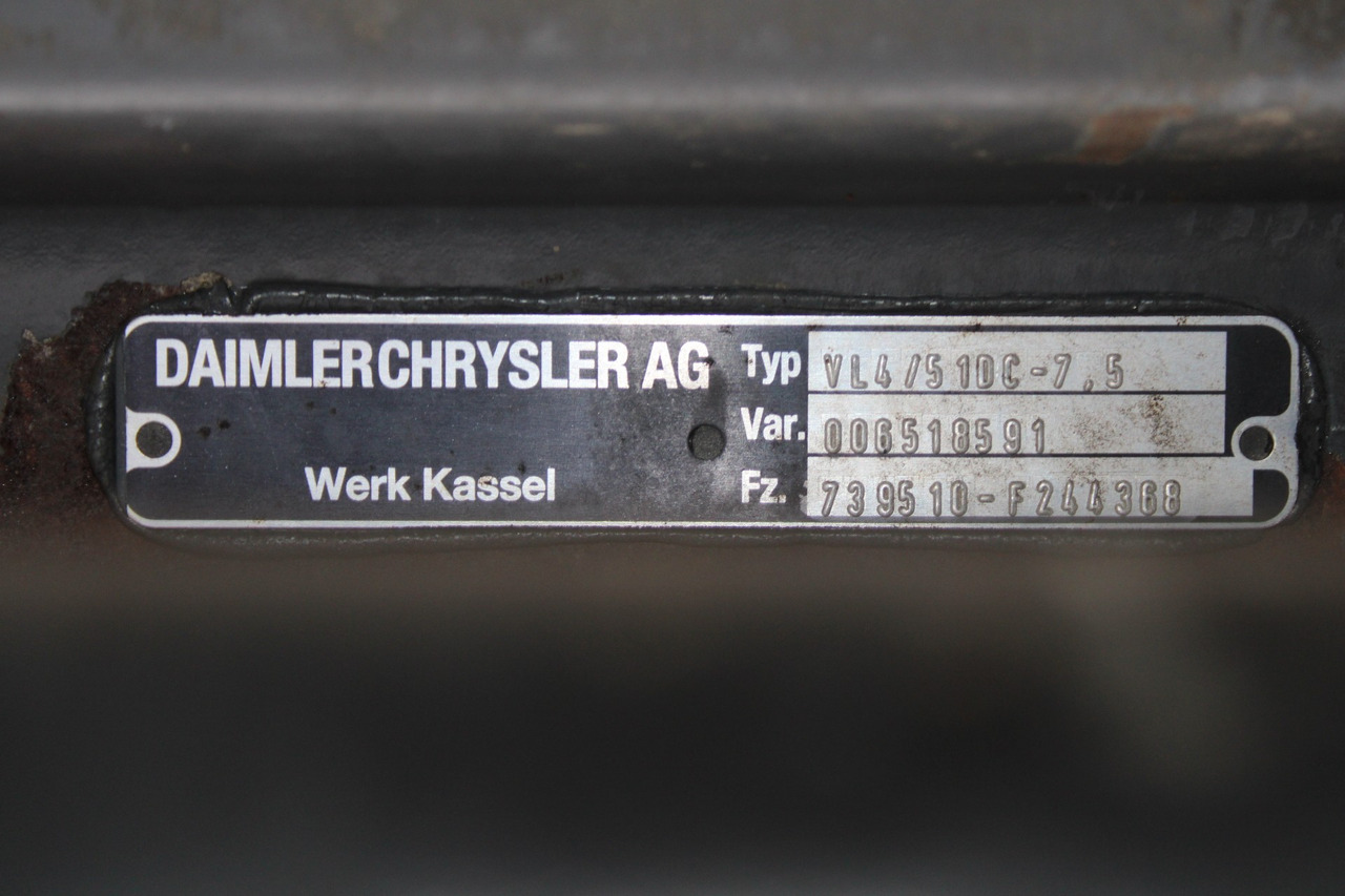 AXA FATA VL4-51DC-7,5 MERCEDES ACTROS MP2 MP3 A9433311301, 006518591 - Eje delantero para Camión: foto 2 AXA FATA VL4-51DC-7,5 MERCEDES ACTROS MP2 MP3 A9433311301, 006518591 - Eje delantero para Camión: foto 2