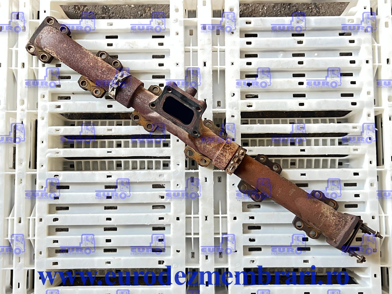 GALERIE EVACUARE FORD CARGO F-MAX FHR6 GC469430AD, GC469431AD - Colector de escape para Camión: foto 1 GALERIE EVACUARE FORD CARGO F-MAX FHR6 GC469430AD, GC469431AD - Colector de escape para Camión: foto 1