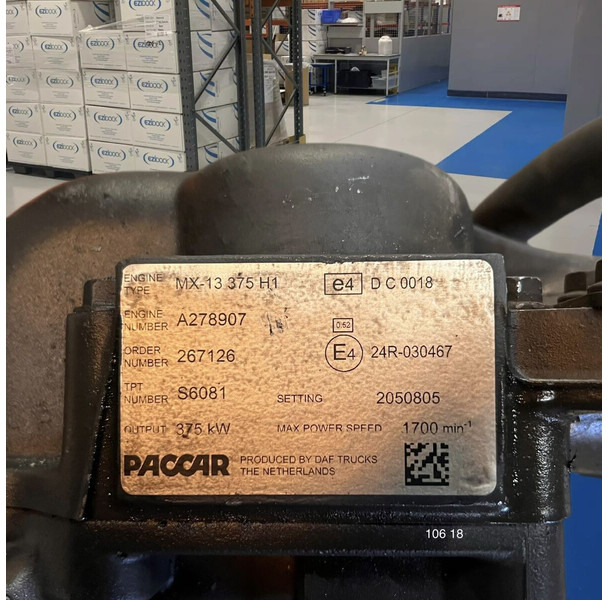 DAF 2017 - Motor: foto 5 DAF 2017 - Motor: foto 5