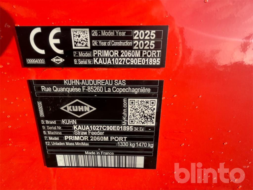 KUHN PRIMOR 2060 M (neu/unbenutzt, Bj. 2025) - Empajadora: foto 5 KUHN PRIMOR 2060 M (neu/unbenutzt, Bj. 2025) - Empajadora: foto 5