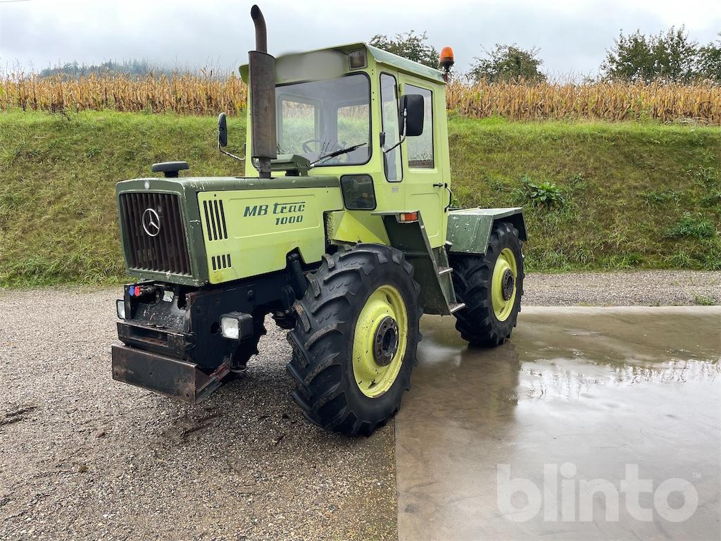Mercedes Benz MB-trac 1000 (1983) - Tractor: foto 1 Mercedes Benz MB-trac 1000 (1983) - Tractor: foto 1