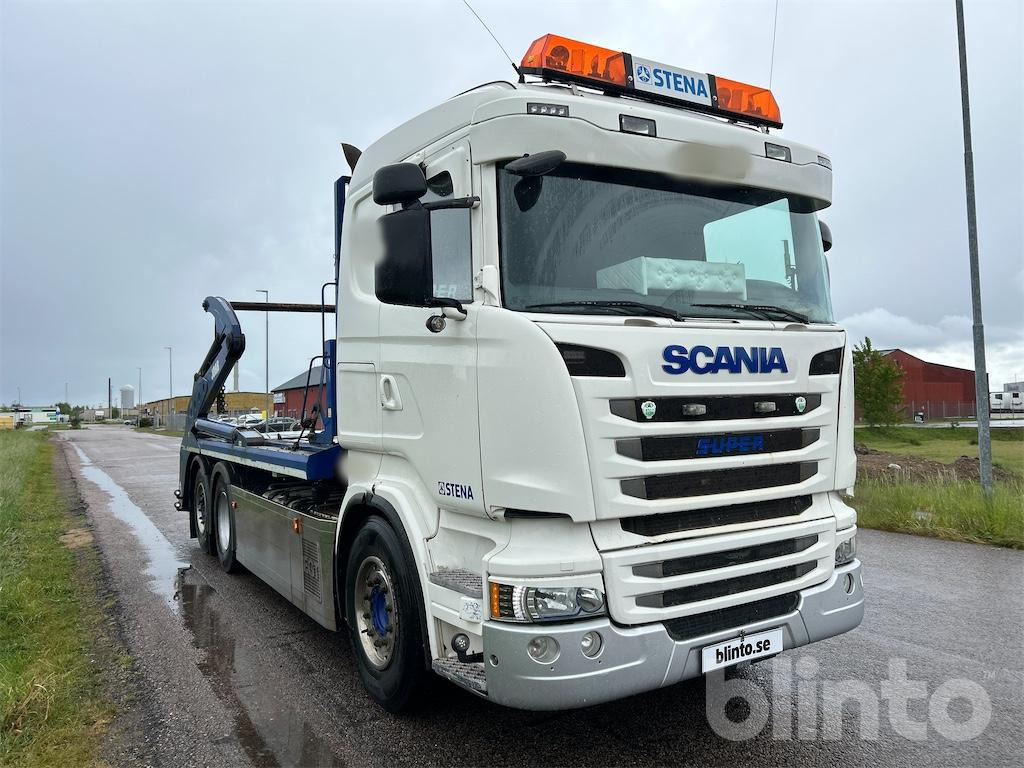 Scania R410 6X2*4 JOAB VL 18U - Camión portacontenedor de cadenas: foto 3 Scania R410 6X2*4 JOAB VL 18U - Camión portacontenedor de cadenas: foto 3