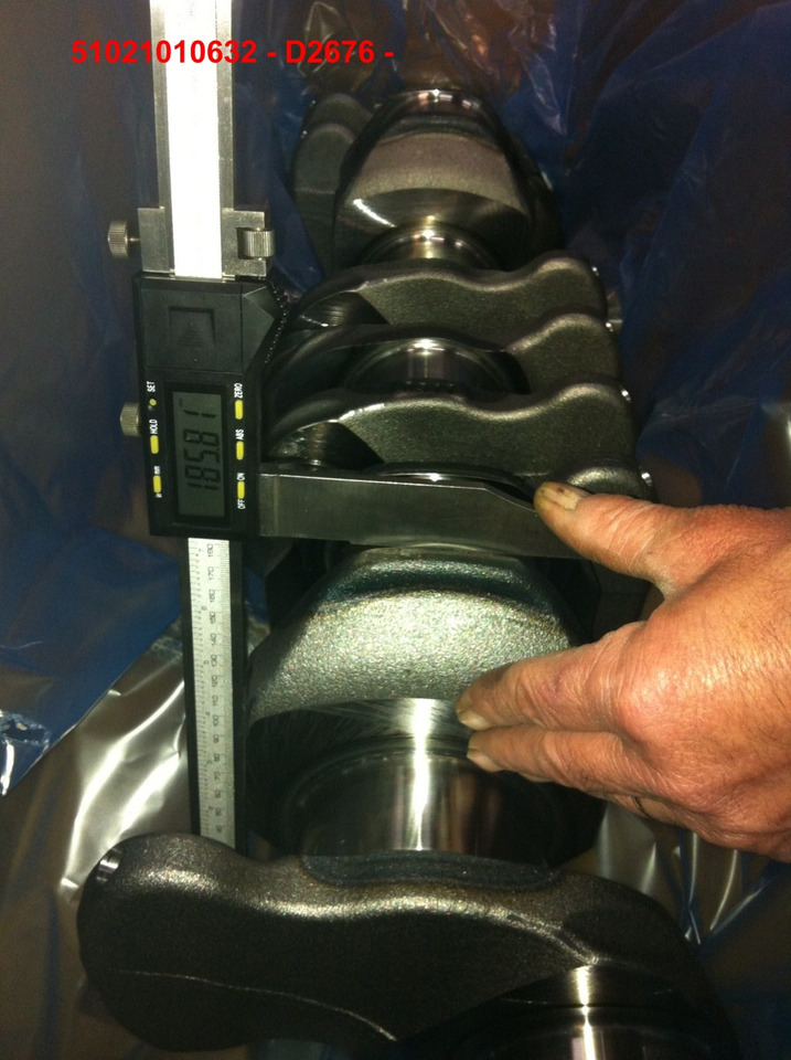 ALBERO MOTORE MAN D2066 - D2676 - Cigüeñal: foto 3 ALBERO MOTORE MAN D2066 - D2676 - Cigüeñal: foto 3