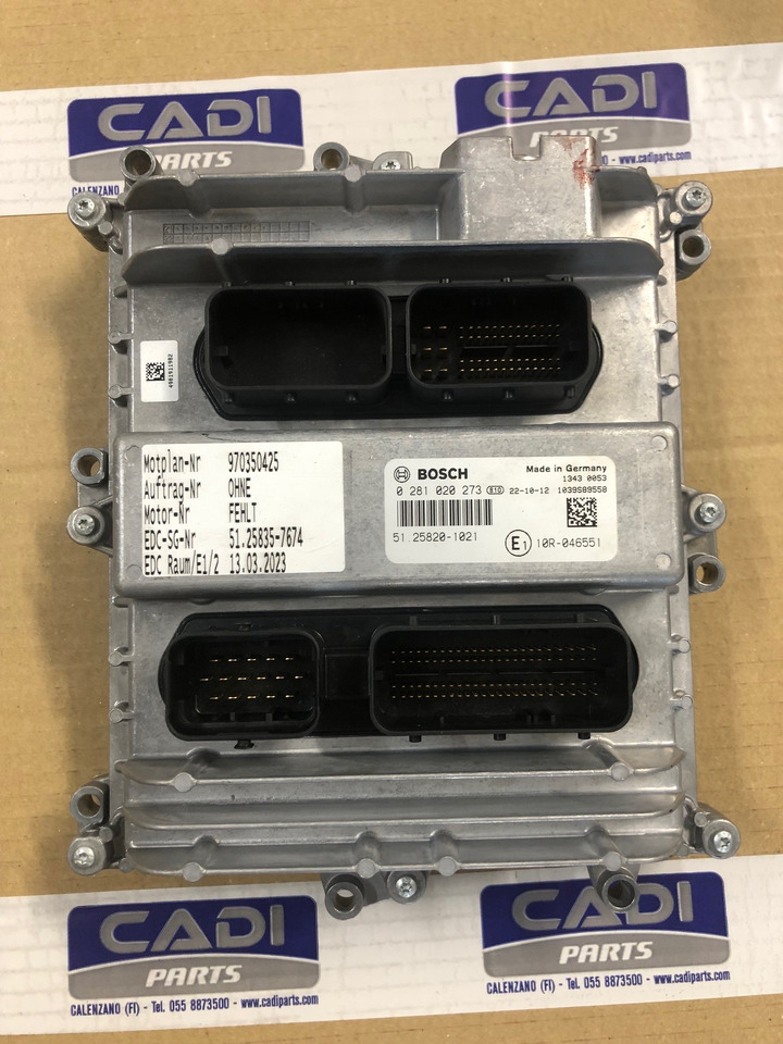 Unidad de control CENTRALINA EDC NUOVA - RIF. BOSCH 0281020273 - RIF. MAN 51258357674: foto 1