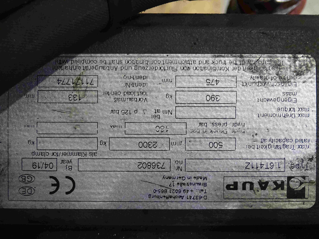 Kaup 1.6T411Z - Horquillas: foto 4 Kaup 1.6T411Z - Horquillas: foto 4