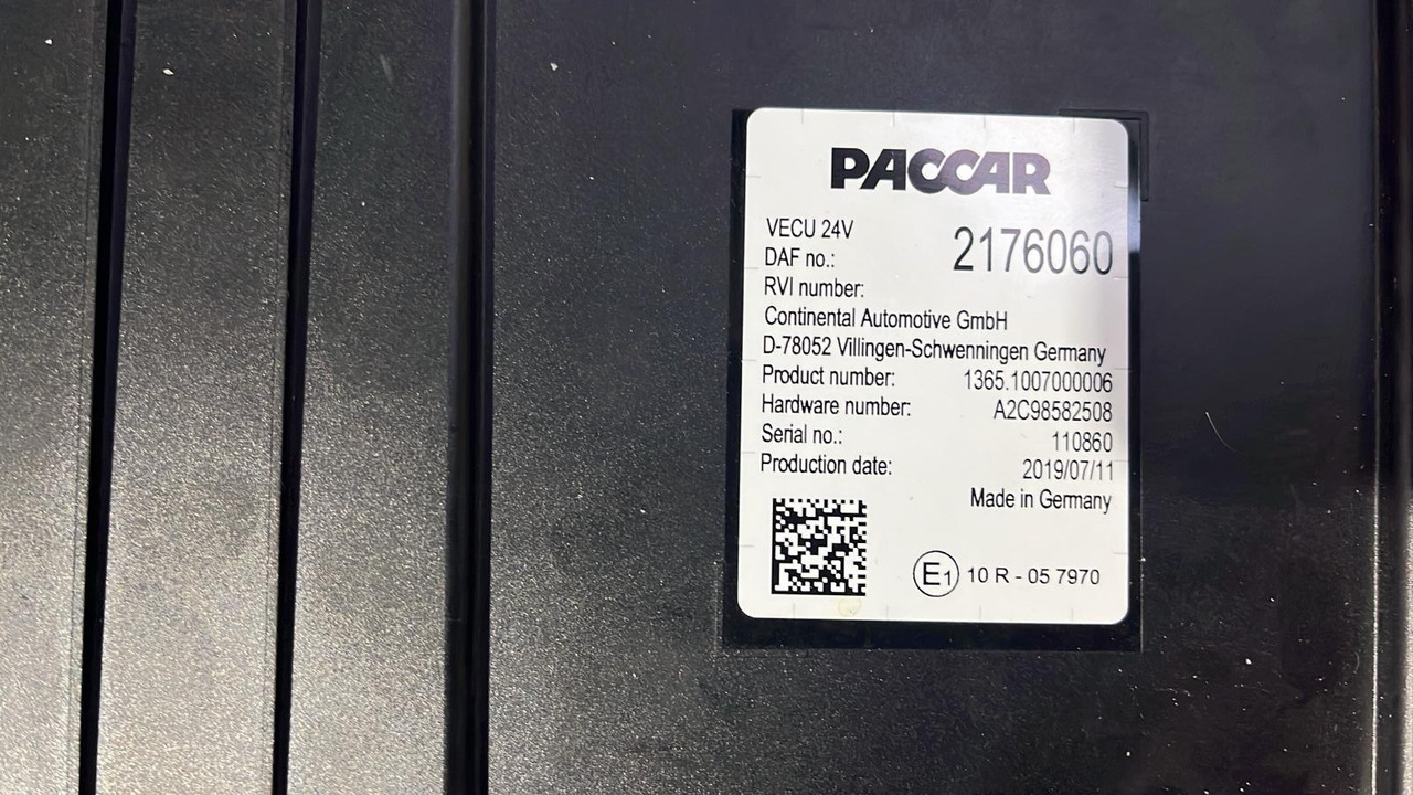 DAF XF CF VECU Control Unit Module 2176060 - Unidad de control: foto 4 DAF XF CF VECU Control Unit Module 2176060 - Unidad de control: foto 4