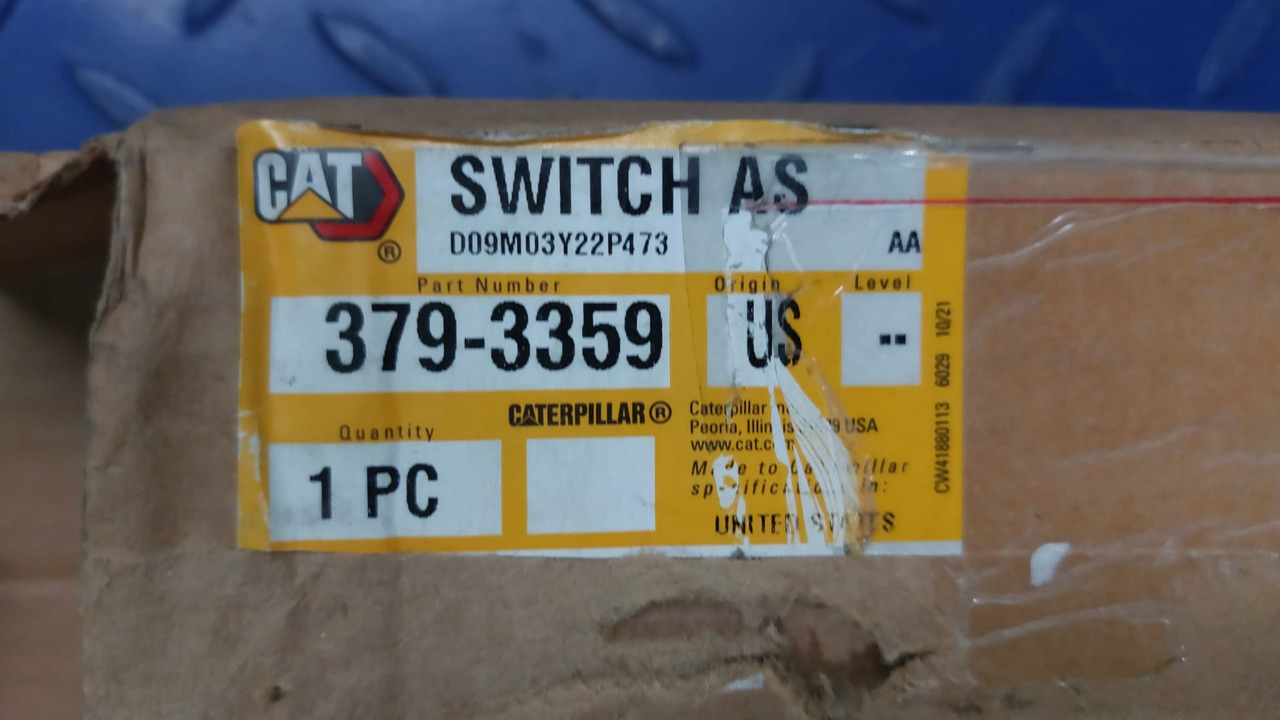 CATERPILLAR Switch CAT 379-3359 - Recambio para Maquinaria de construcción: foto 3 CATERPILLAR Switch CAT 379-3359 - Recambio para Maquinaria de construcción: foto 3