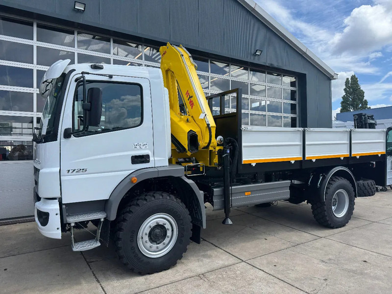 Mercedes-Benz Atego Atego 1725 4x4 Flatbed with Hyva HB120 Crane - Camión grúa: foto 4 Mercedes-Benz Atego Atego 1725 4x4 Flatbed with Hyva HB120 Crane - Camión grúa: foto 4