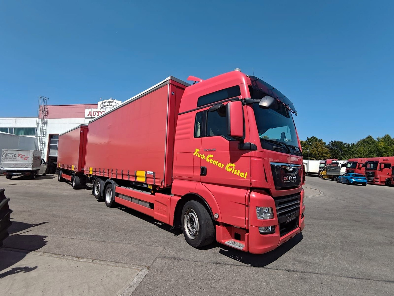MAN TGX 26.510 6x2-4 LL*WB*Krone AZ18 + Krone WP7.3 - Camión portacontenedore/ Intercambiable: foto 1 MAN TGX 26.510 6x2-4 LL*WB*Krone AZ18 + Krone WP7.3 - Camión portacontenedore/ Intercambiable: foto 1