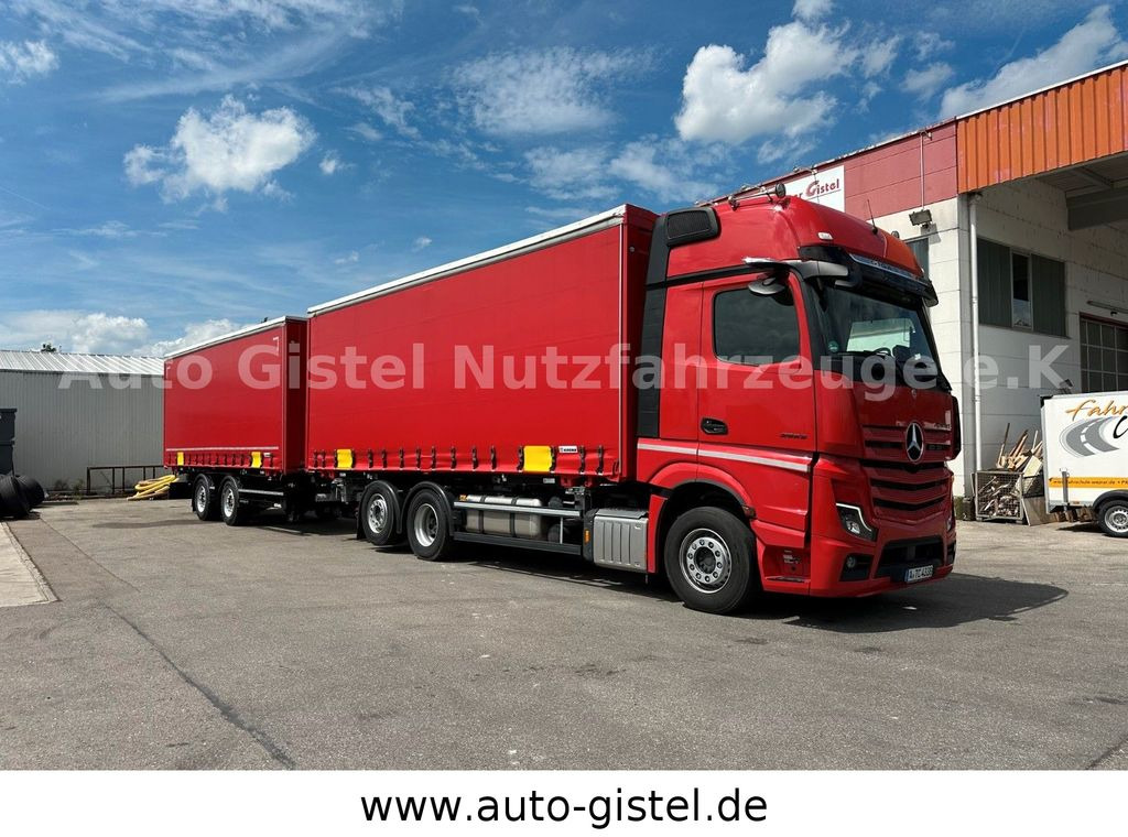 Camión portacontenedore/ Intercambiable nuevo Mercedes-Benz Actros 2553LL Giga Tandem und Durchlade WB: foto 1