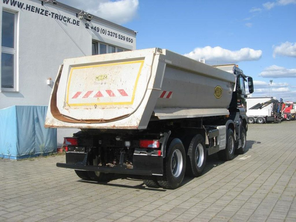 MAN TG-S 35.460 8x6 4 Achs Muldenkipper Meiller 18m³ - Camión portacontenedor de cadenas: foto 4 MAN TG-S 35.460 8x6 4 Achs Muldenkipper Meiller 18m³ - Camión portacontenedor de cadenas: foto 4