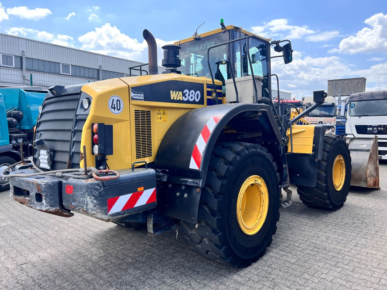 Komatsu WA 380-7 A Radlader Klima Waage nur 7.579h - Cargadora de ruedas: foto 2 Komatsu WA 380-7 A Radlader Klima Waage nur 7.579h - Cargadora de ruedas: foto 2
