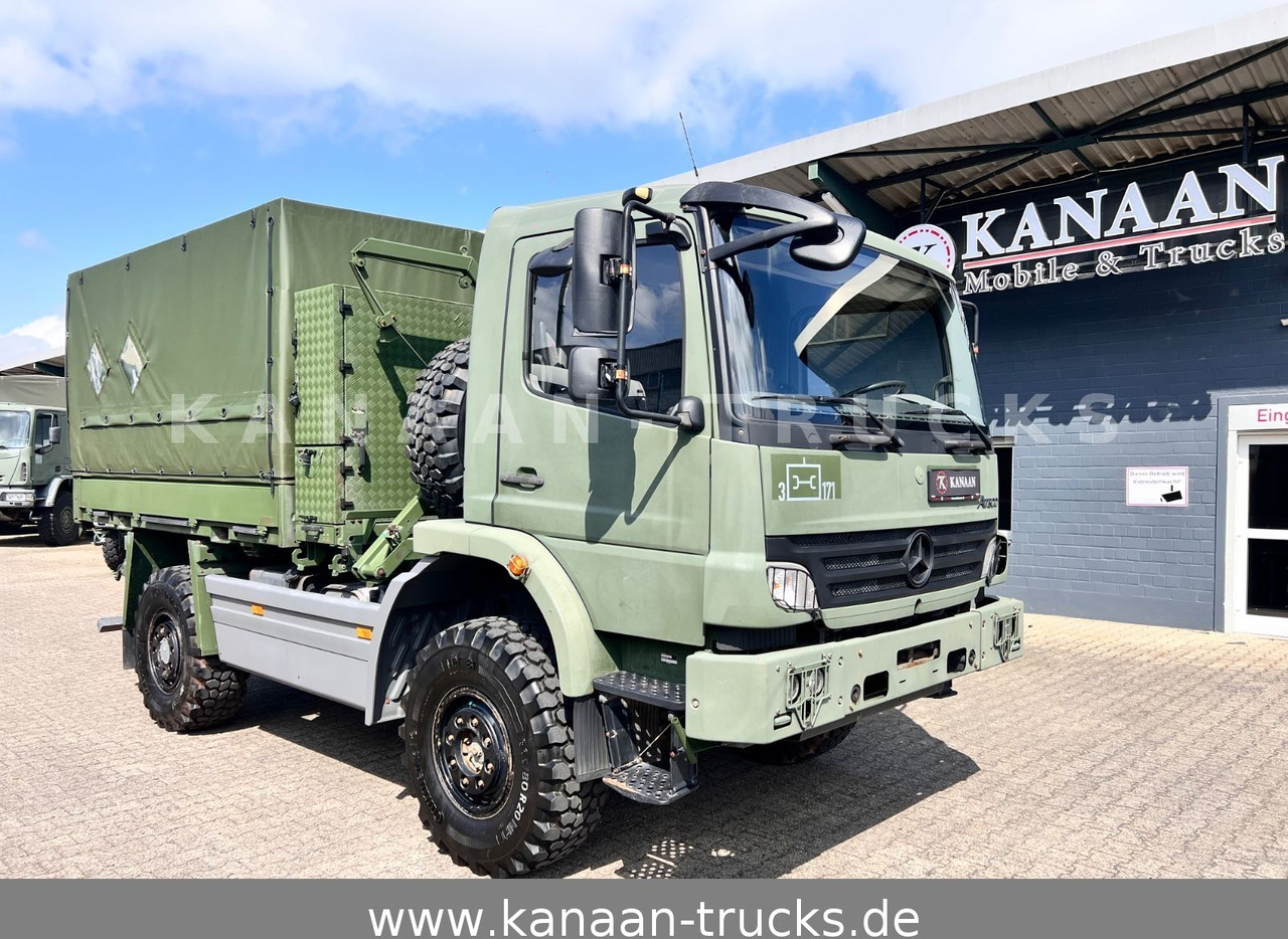 Mercedes-Benz 1018 Atego 4x4 Allrad   Camper Expedition - Camión portacontenedore/ Intercambiable: foto 1 Mercedes-Benz 1018 Atego 4x4 Allrad   Camper Expedition - Camión portacontenedore/ Intercambiable: foto 1