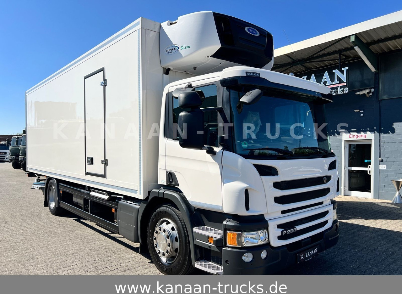 Scania P250 Kühlkoffer Carrier Supra1150 Silent LBW E6 - Camión frigorífico: foto 1 Scania P250 Kühlkoffer Carrier Supra1150 Silent LBW E6 - Camión frigorífico: foto 1
